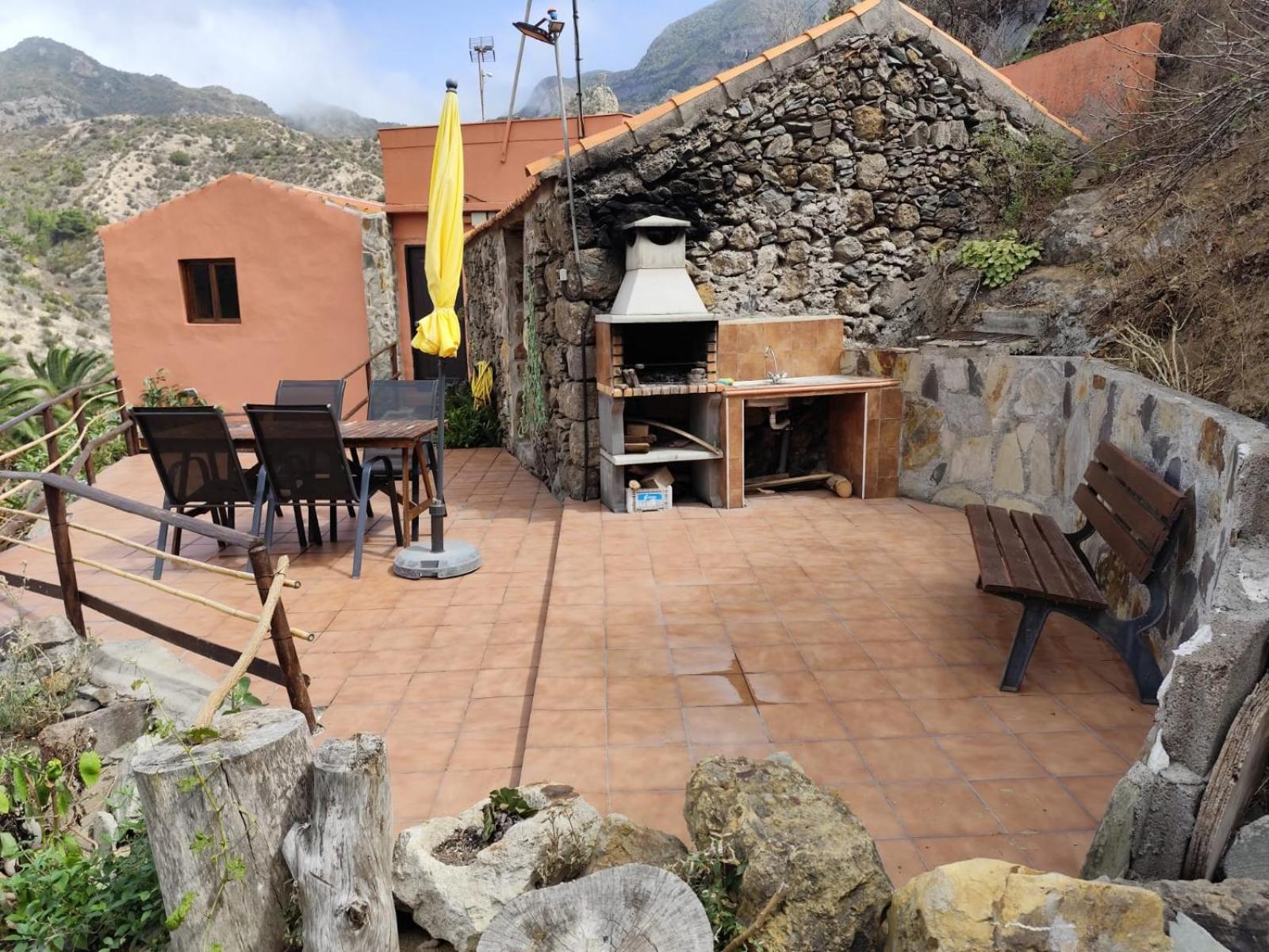Casa Rural La Presa Vallehermoso Exteriör bild